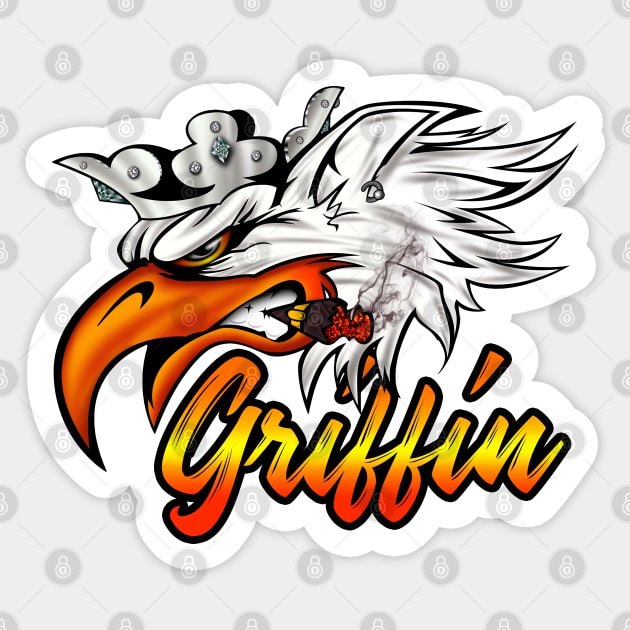 Griffin Sticker by CYBERRIOR